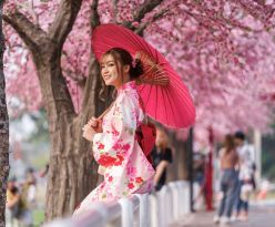 Нежната магия на Япония през април